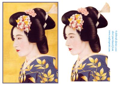 Portrait of a Geisha