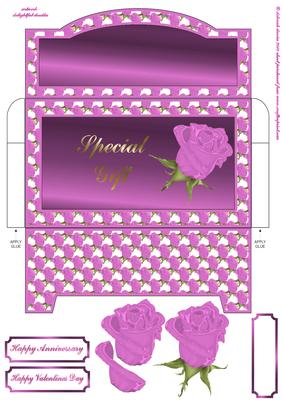 Pink Rose Wallet
