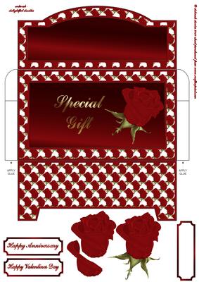 Plum Rose Money-gift Wallet