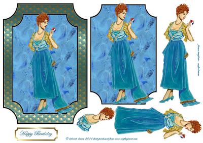 Vintage in Aqua