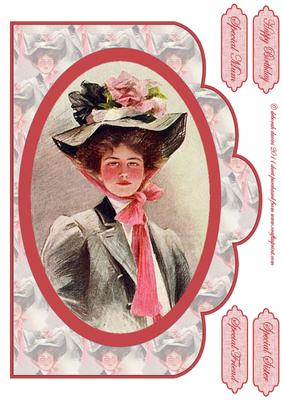 Vintage Cameo Topper