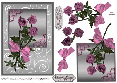 Elegant Roses in Pink