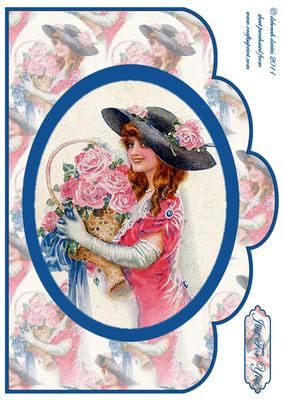 Vintage Cameo 2 Topper
