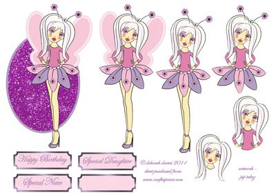 Cheeky Fairy Step by Step