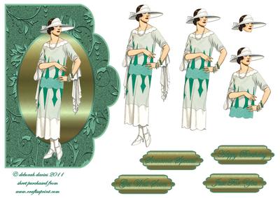 Jade Lady Scallop Edge