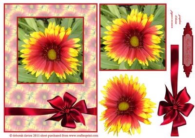 Stunning Floral Cardfront 2
