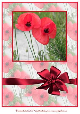 Stunning Poppy Topper