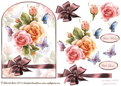 Rosey Butterflies