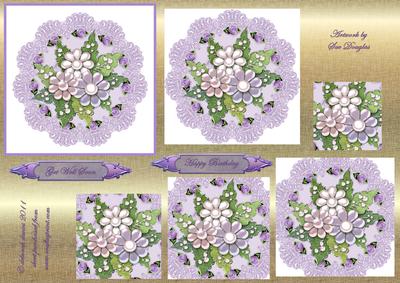 Floral Pearls Pyramage