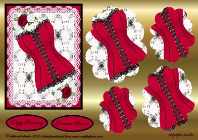 Red Corset Pyramage