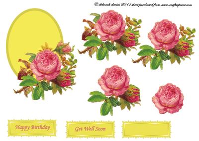 Florals on an Oval