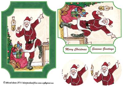 Laughing Santa