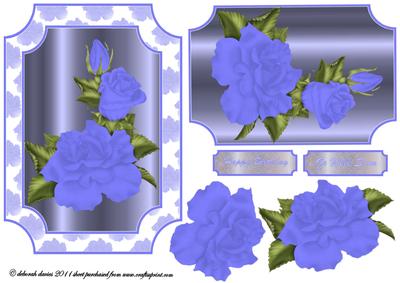 Elegant Blue Moon Roses