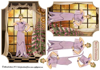 Pink Lady at Christmas