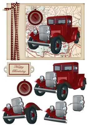 Red Vintage Truck
