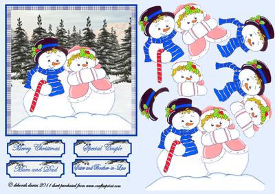 Snow Couple