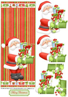 Santa Over the Edge