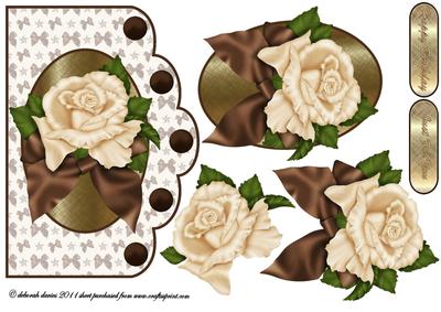 Cream Floral
