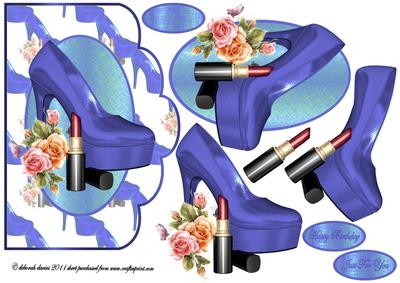 Elegant Blue Shoes
