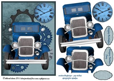 Steampunk Vintage Truck