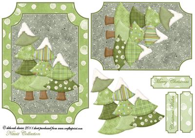 Trio of Christmas Trees