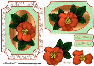 Peachy Floral