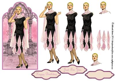 Stunning Deco Lady
