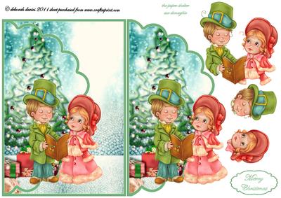 Cute Carol Singers