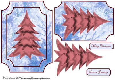 Pink Metalic Christmas Tree