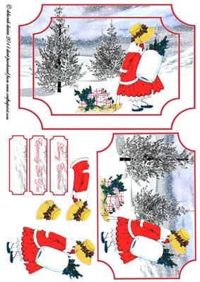 Vintage Christmas Miss