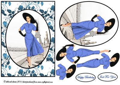 Paris in Blue