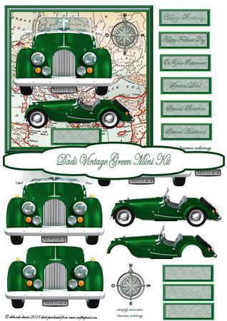 Dads Vintage Green Mini Kit