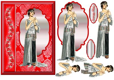Deco on Red