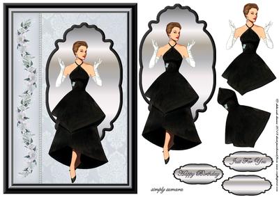 Black Framed Elegance