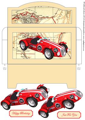 Red Racer Money Wallet