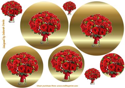 Roses in Gold