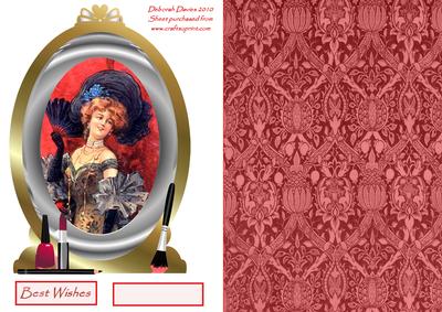 Vintage Lady Cameo