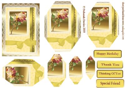 Golden Rose Pyramids