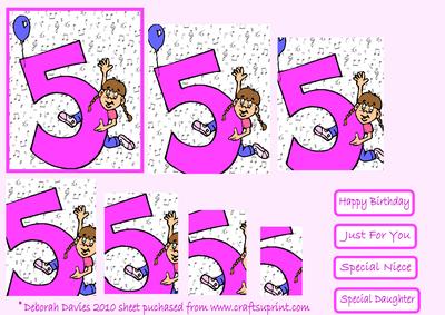 5 Today Pink Girl