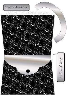 Black & Silver Handbag