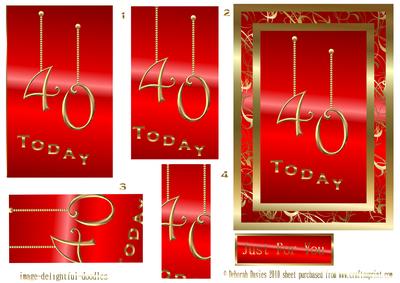 Red & Gold 40th