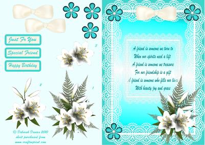 Floral in Jade