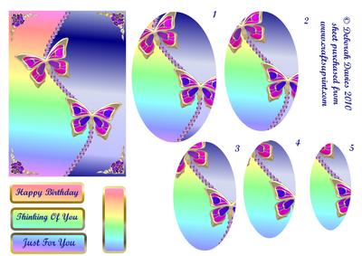 Stunning Butterfly Delight Pyramids
