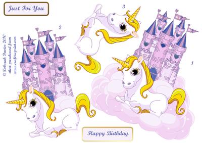 Lucky Unicorn & Castle