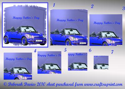 Fathers Day Car Pyramage