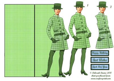 Green 60s Chic