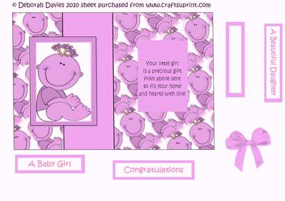 Lilac Baby Girl Foldback