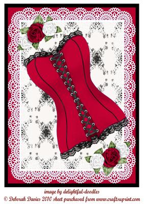Large Corset Topper