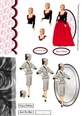 Duo Vintage Ladies