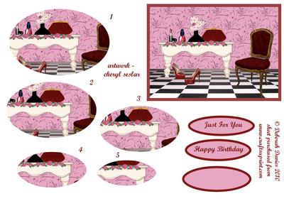 Make-up Table Pyramage